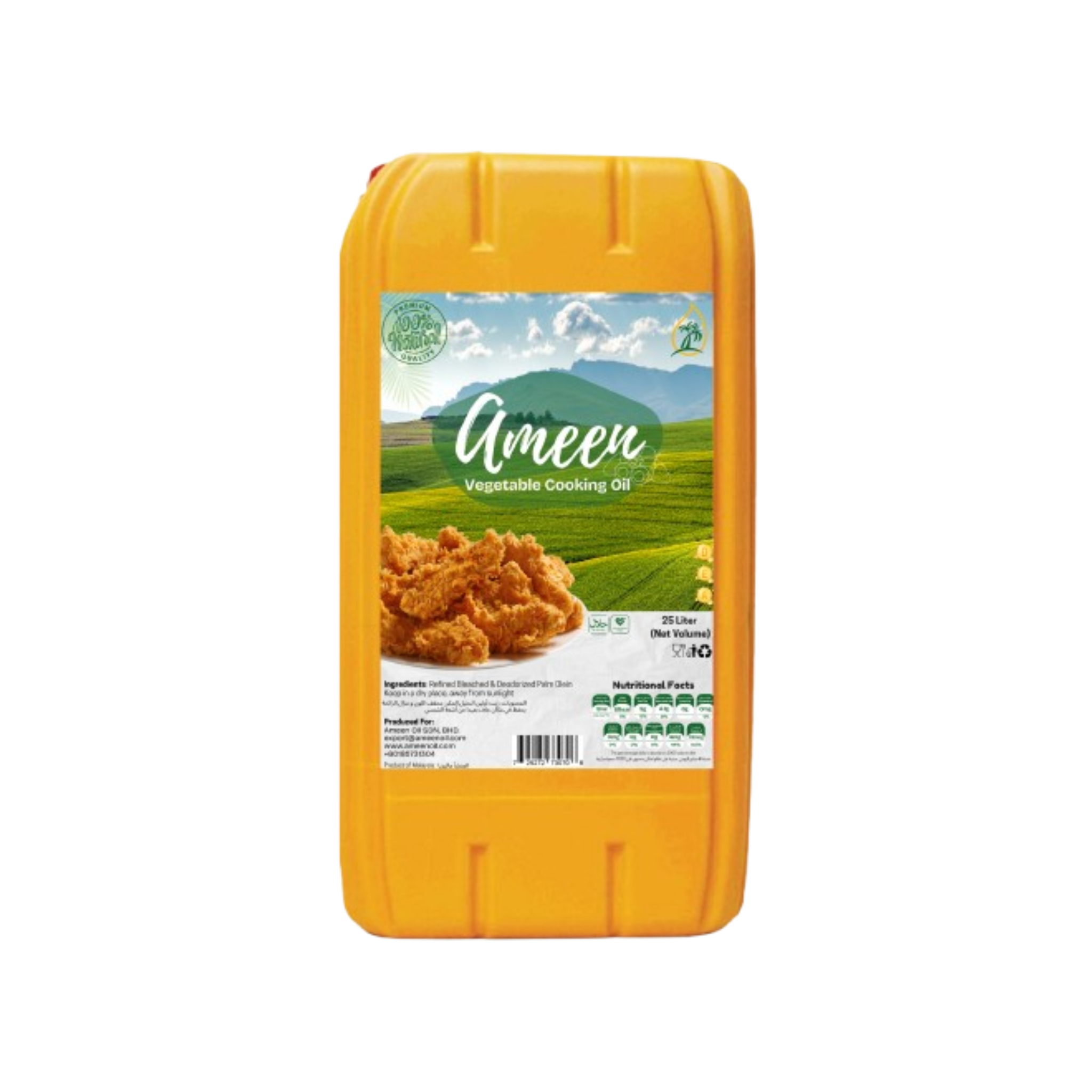 RBD Palm "Olein" OIL CP10, Jerrycan 25L